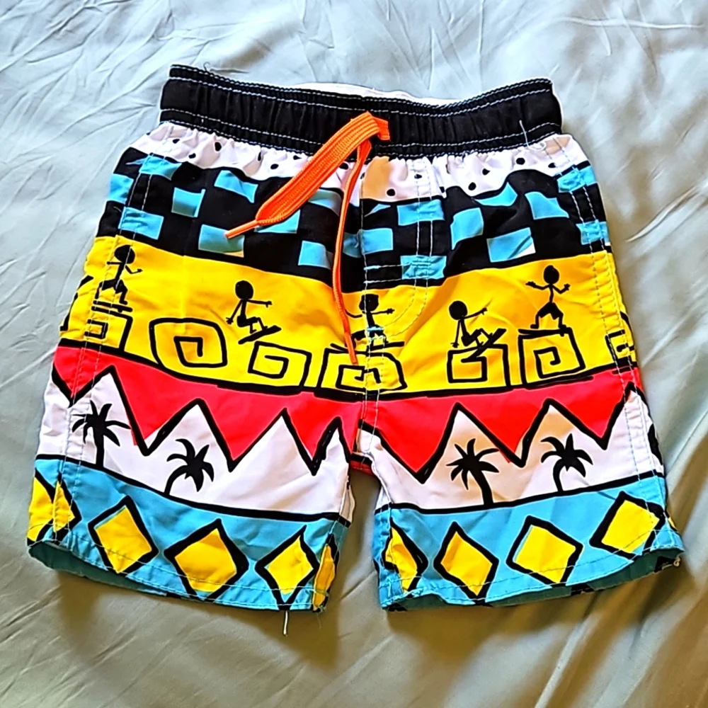 Wes and Willy 12 Mo Swim Trunks - Picture 1 of 2